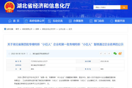 企業動態 | 優煒芯入選國家級專精特新“小巨人”企業