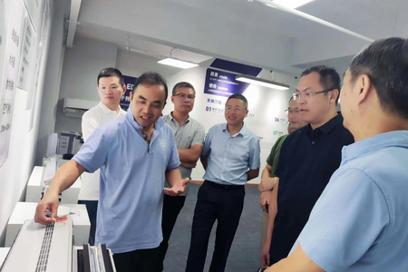 Cai Yongsheng, Secretary of the Shishi Municipal Party Committee, and his delegation conducted research on Youweixin Technology